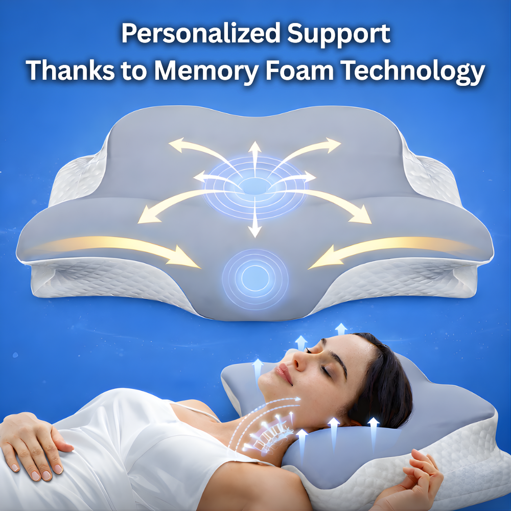 OrthoXFlex™ Cervical Support Pillow for Neck Pain Relief