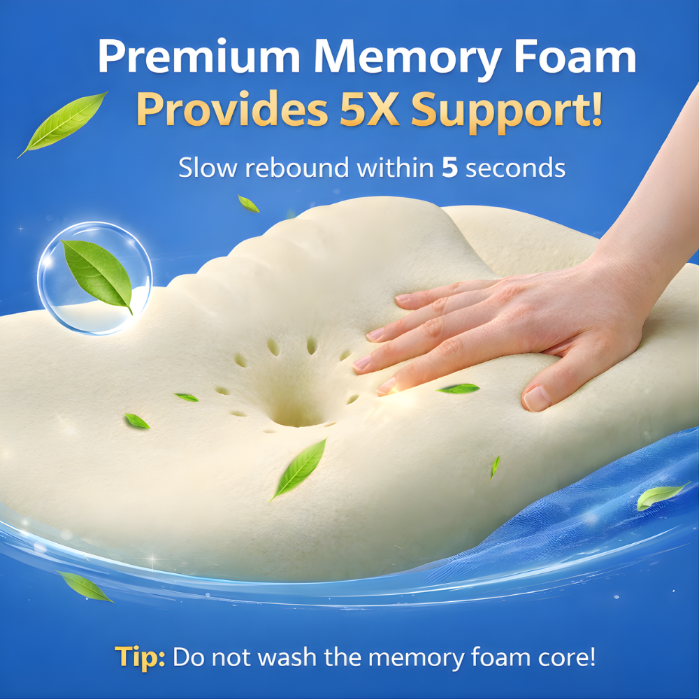 OrthoXFlex™ Cervical Support Pillow for Neck Pain Relief