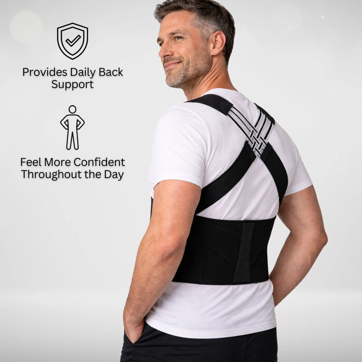 Adjustable Posture Corrector for Back Support & Daily Wear | Zenlixo™