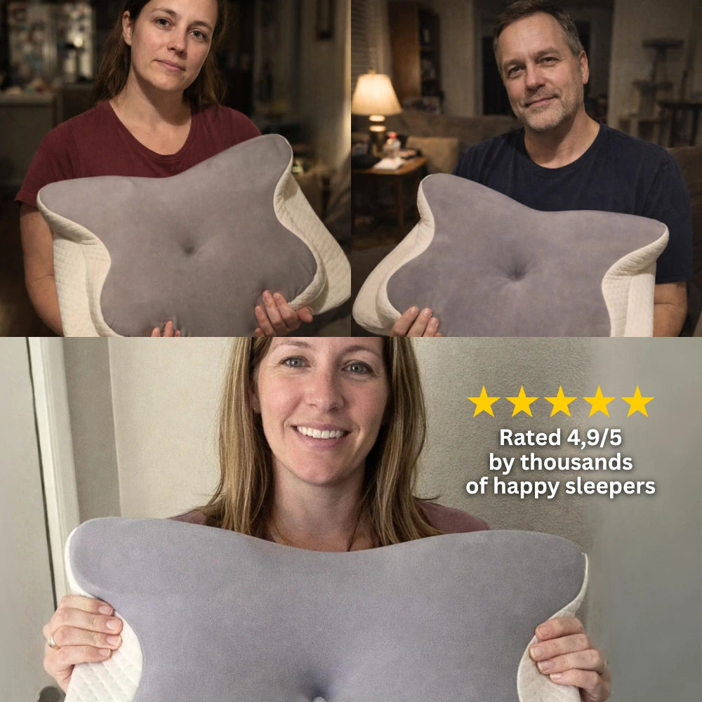 OrthoXFlex™ Cervical Support Pillow for Neck Pain Relief