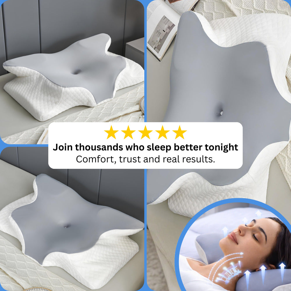 OrthoXFlex™ Cervical Support Pillow for Neck Pain Relief